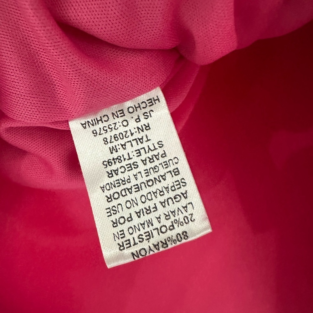 Entro Fuchsia Ruffle Sleeve Blouse - Picture 6 of 8